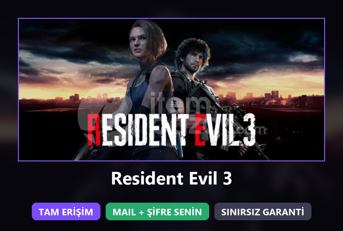Resident Evil 3 RE3 Tam Erisim