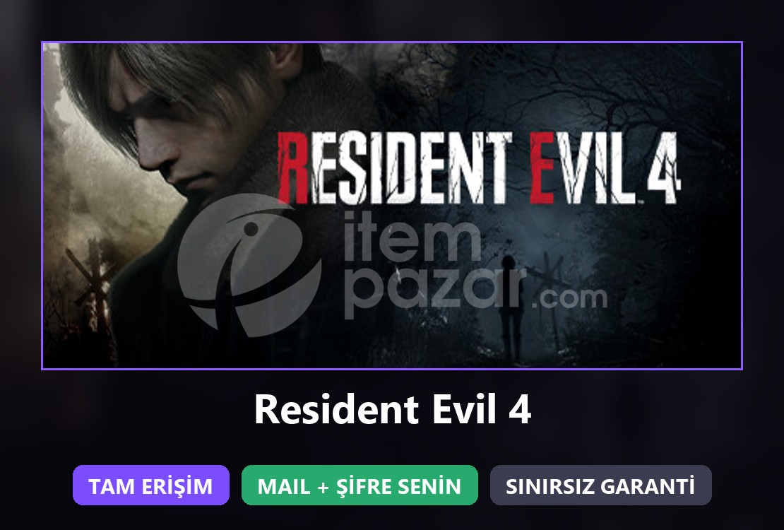 Resident Evil 4 RE4 Tam Erisim