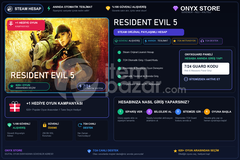 Resident Evil 5 Garantili + Hediye