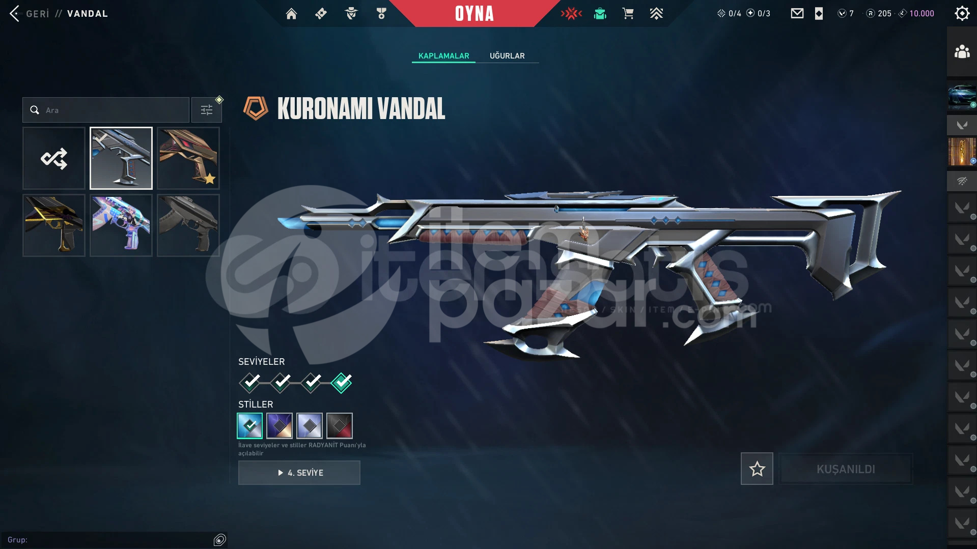 RGX KARAMBİT KURONOMİ CHAMPİONS VANDAL 2 BIÇAK