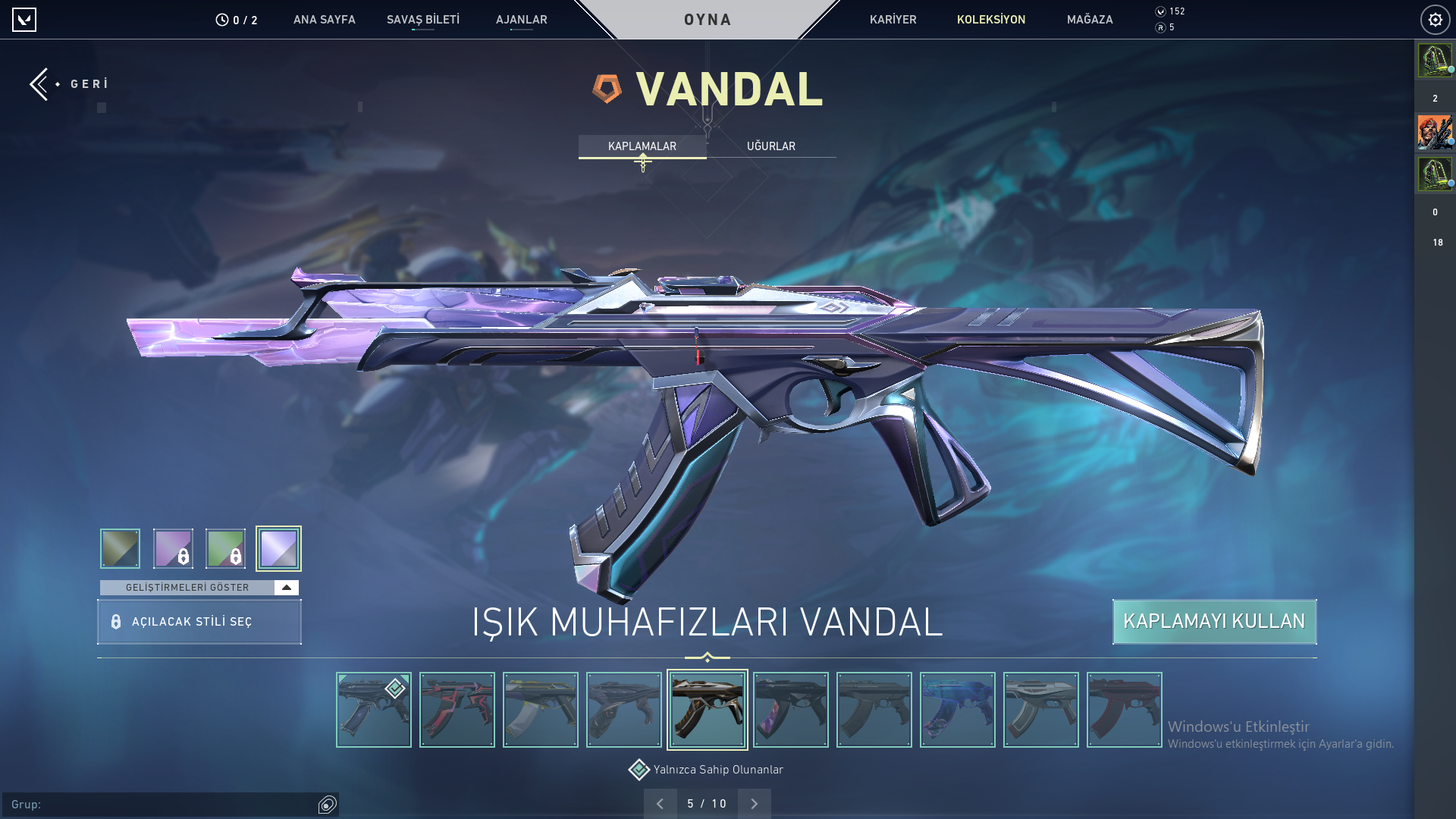 RGX SETLİ VE 2300TL YATIRILDI