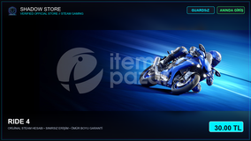 Ride 4 | Guardsız Steam Hesap