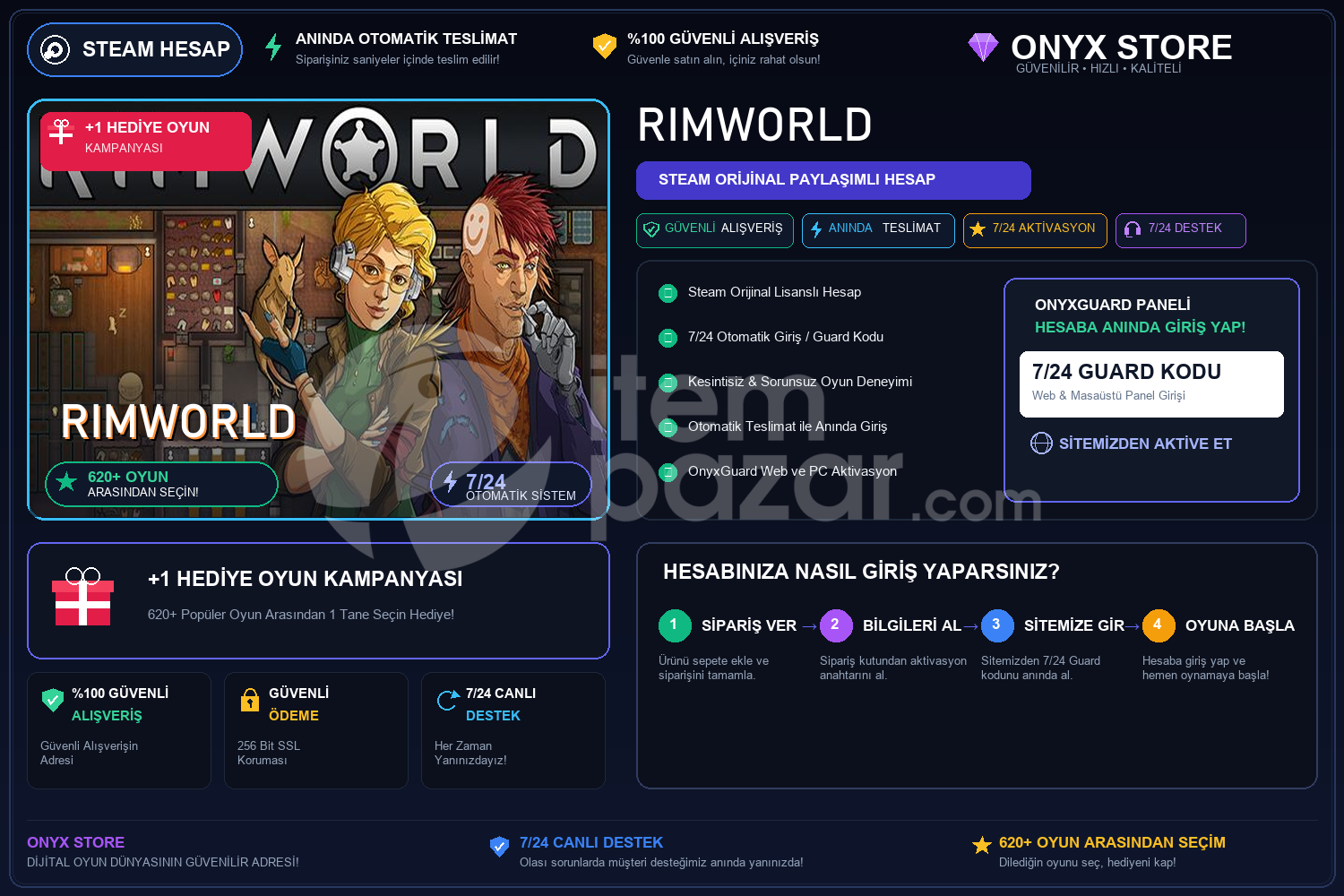 RimWorld Garantili + Hediye