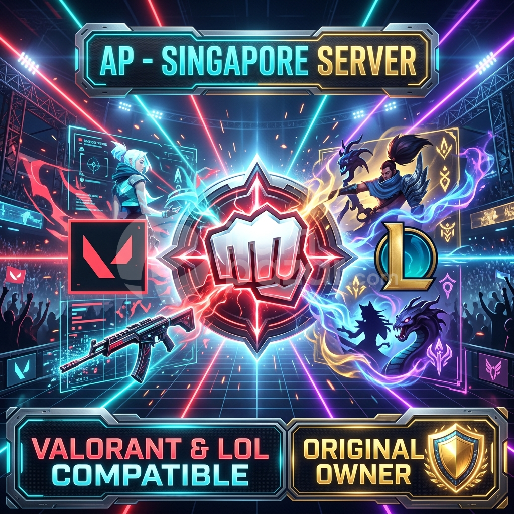 Riot Games Sıfır Temiz Hesap | AP - Singapur