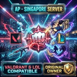 Riot Games Sıfır Temiz Hesap | AP - Singapur