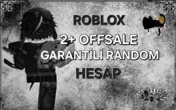 ROBLOX 2+ OFFSALE GARANTİLİ RANDOM HESAP