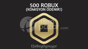 Roblox 500 Robux (714) - Komisyon Ödüyorum!