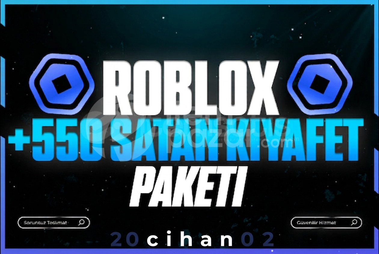 ⭐Roblox 550+ Çok Satan Kıyafet Paketi ⭐