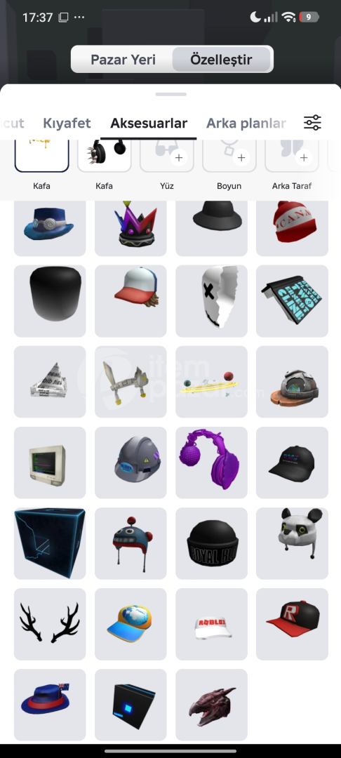 Roblox güzel hesap
