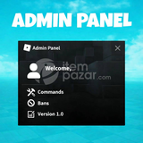 ROBLOX OYUNUNUZA ADMİN PANELİ VİDEOLU ANLATIM