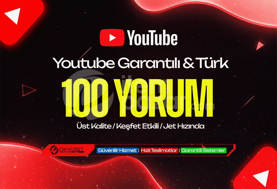 Garantılı - Youtube 100 Türk Yorum