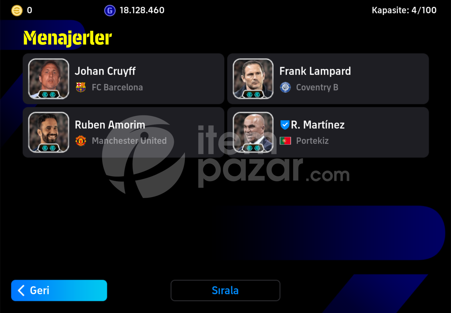 3250Kg Tek bağ 108 Rodri 107 Tevez 106 Pique!