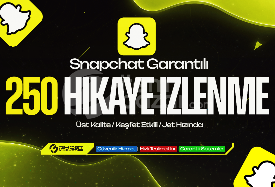 Garantılı - Snapchat 250 Hikaye İzlenme