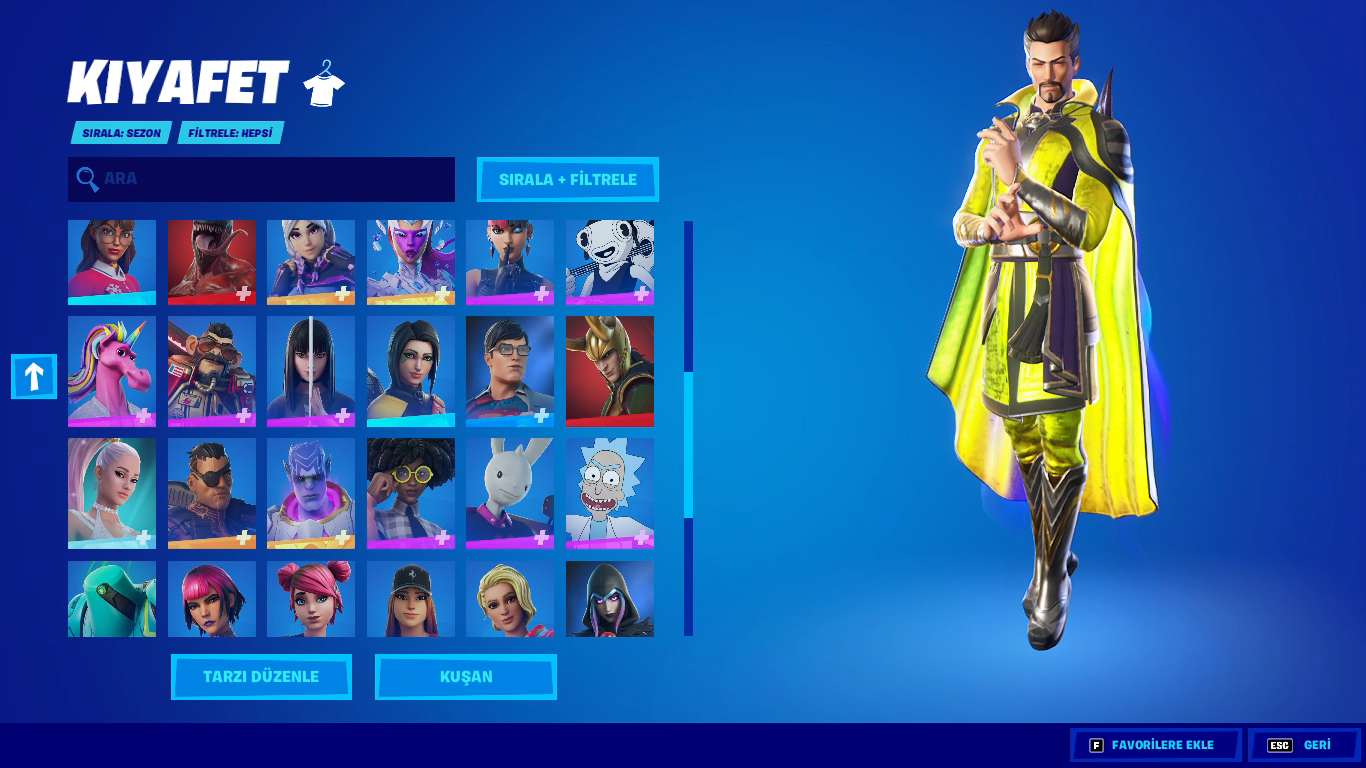 Sağlam Fortnite Hesabo