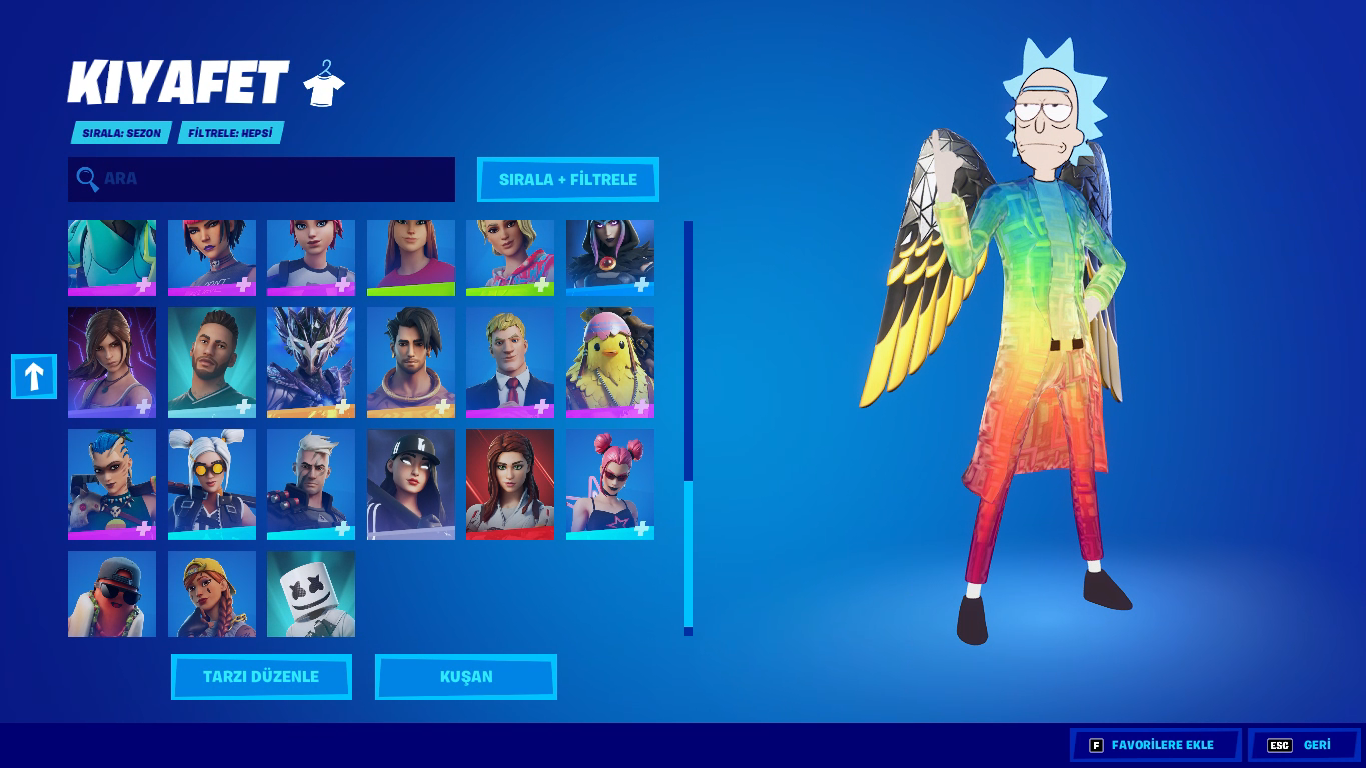 Sağlam Fortnite Hesabo
