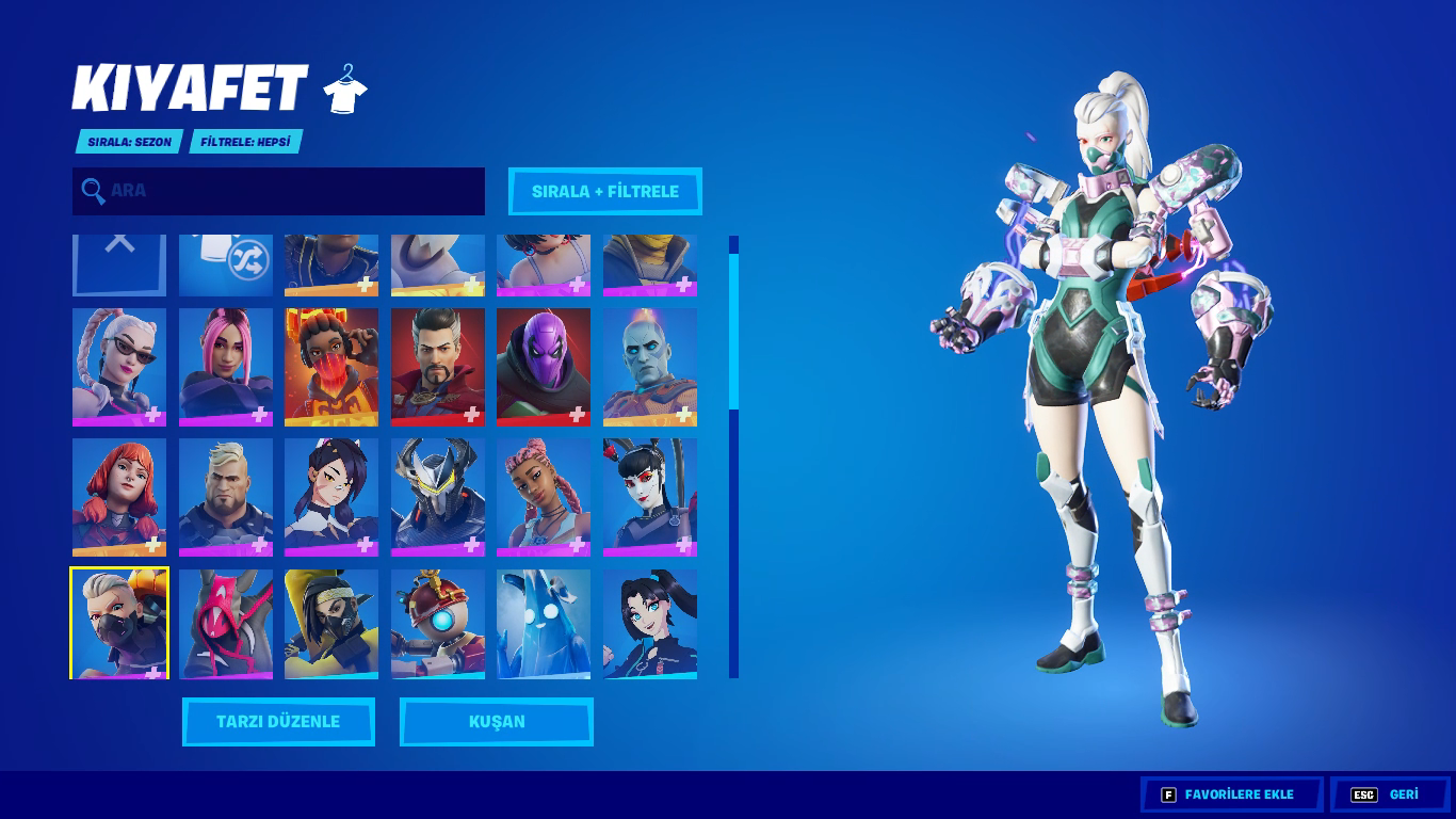 Sağlam Fortnite Hesabo