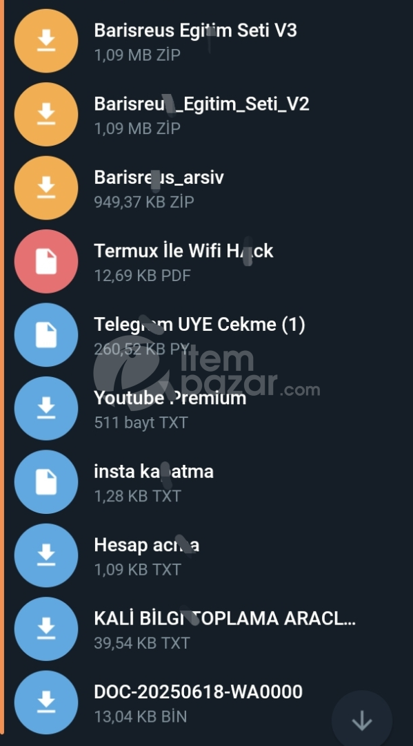 Sanal alemdeki Tüm methodlar bu dosyada +300