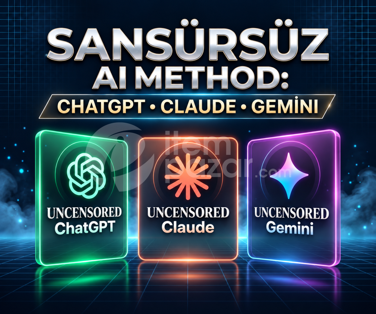 SANSÜRSÜZ CHATGPT - CLAUDE - GEMİNİ METHOD