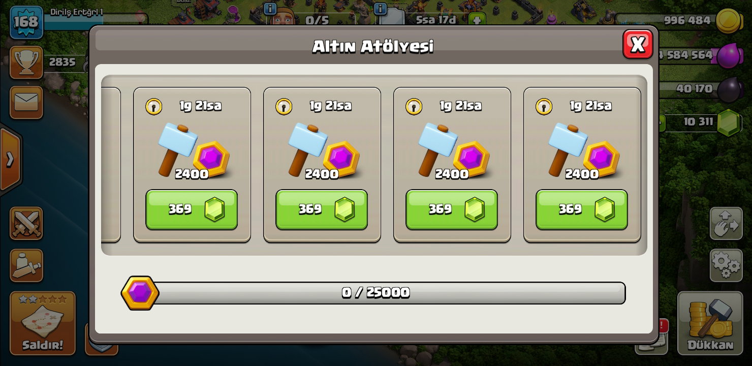 Satılık clan hesabı 