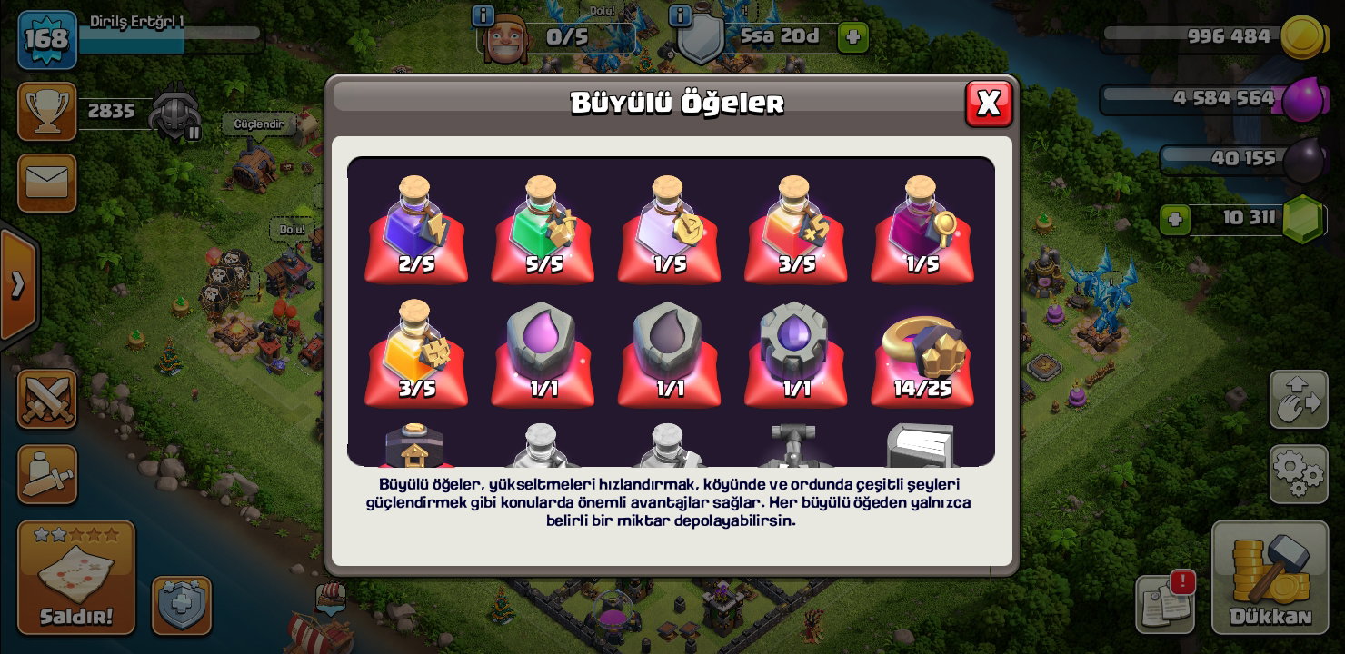 Satılık clan hesabı 