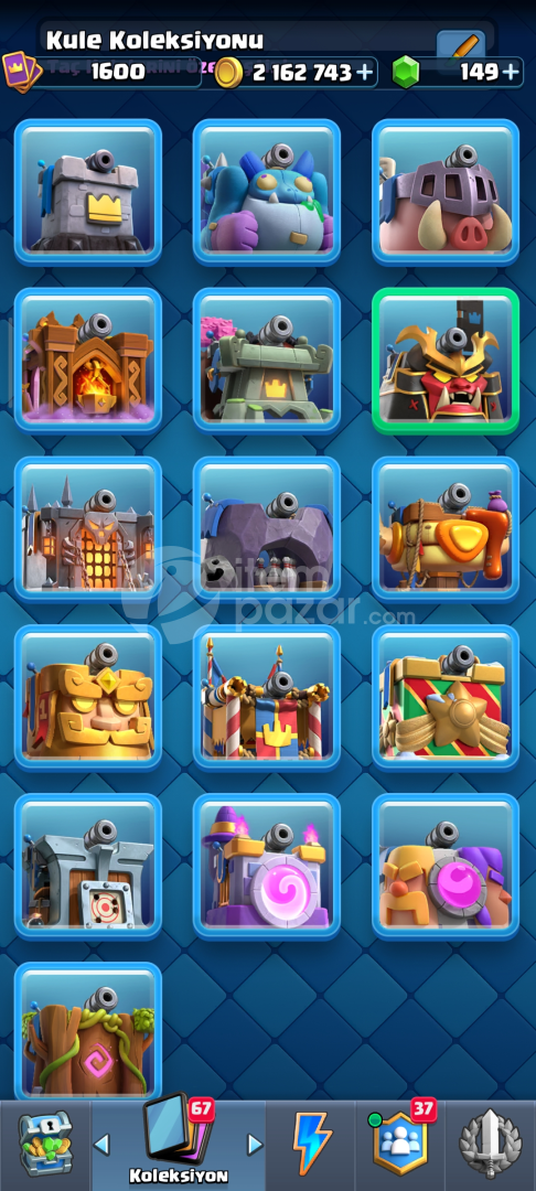 Satılık Clash Royale