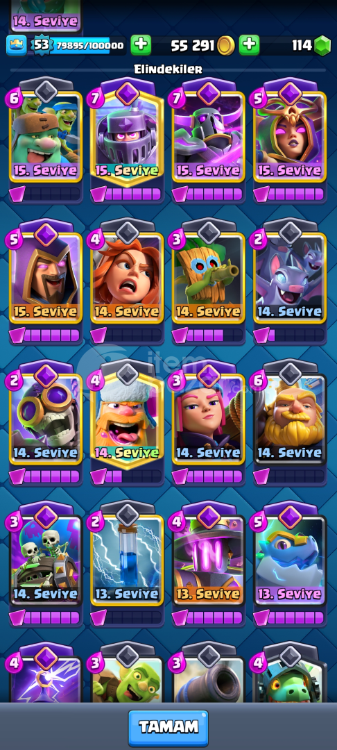 SATİLİK CLASH ROYALE