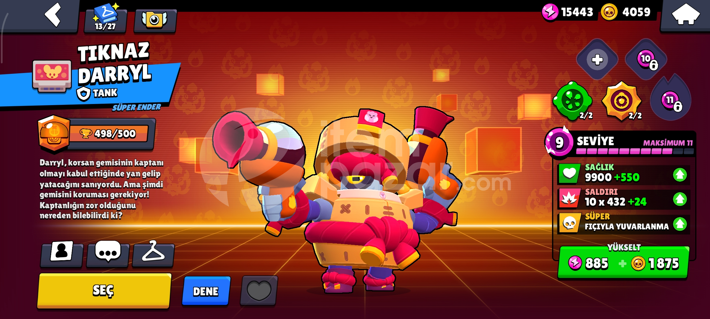 Satılık Değerli Brawl Stars Hesabı