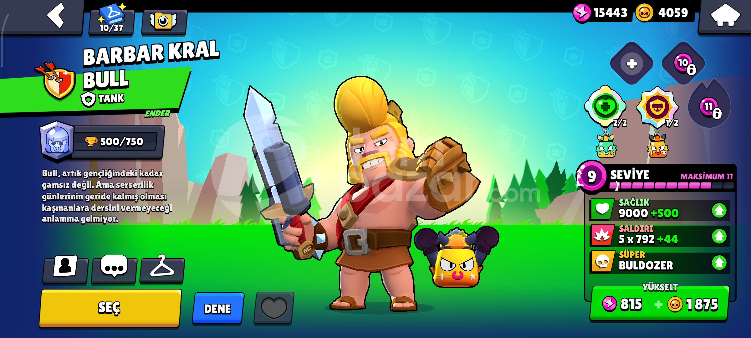 Satılık Değerli Brawl Stars Hesabı