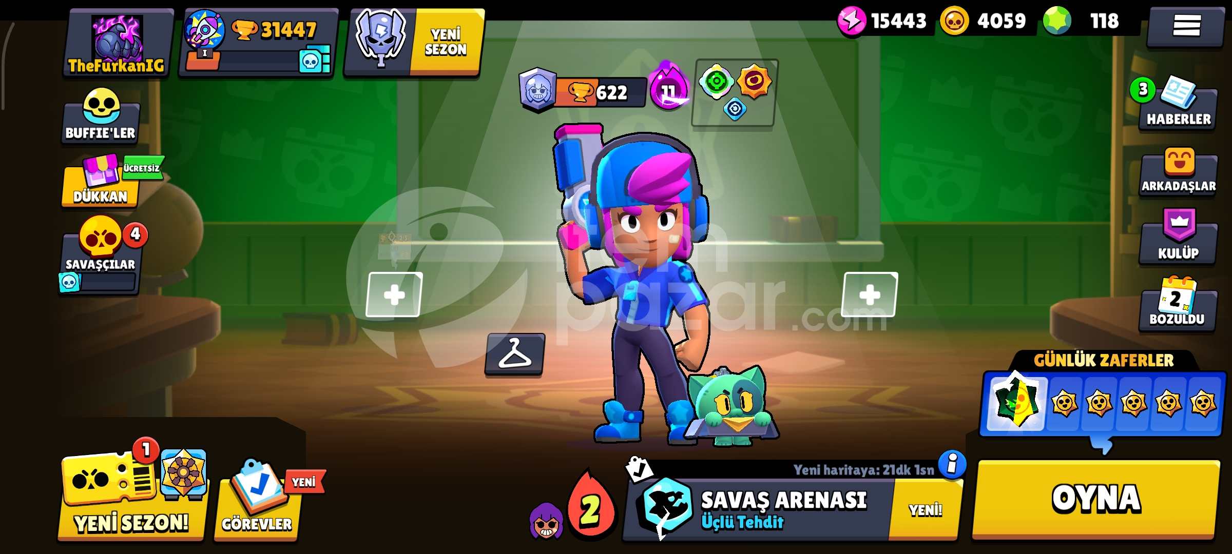 Satılık Değerli Brawl Stars Hesabı