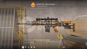 SCAR-20 | Short Ochre