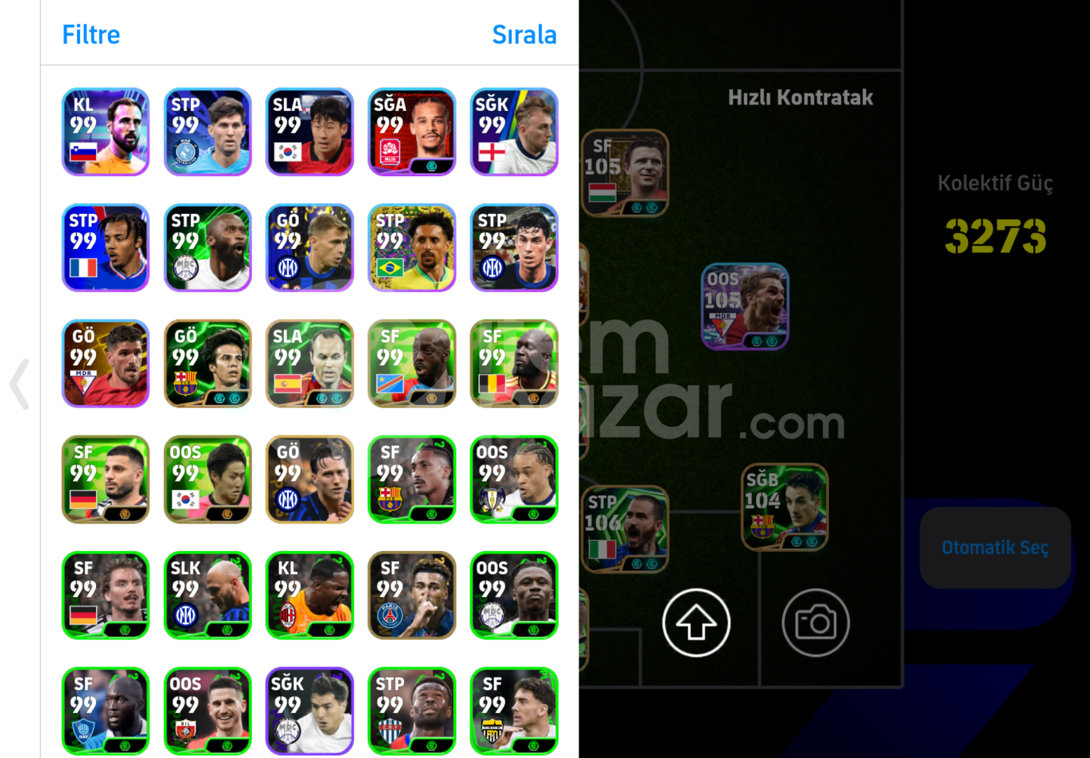 3275KG TEK BAĞ 110 MESSİ 108 TOTTİ 104 DEMBELE!