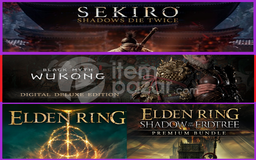 Sekiro + Black Myth Wukong + Elden R.