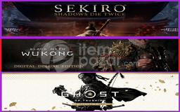 Sekiro + Black Myth Wukong + Ghost of Tsushima