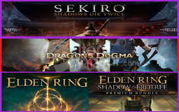 Sekiro + Dragons Dogma 2 + Elden Ring