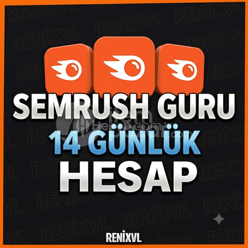 SEMRUSH GURU 14 GÜNLÜK KİŞİSEL HESAP