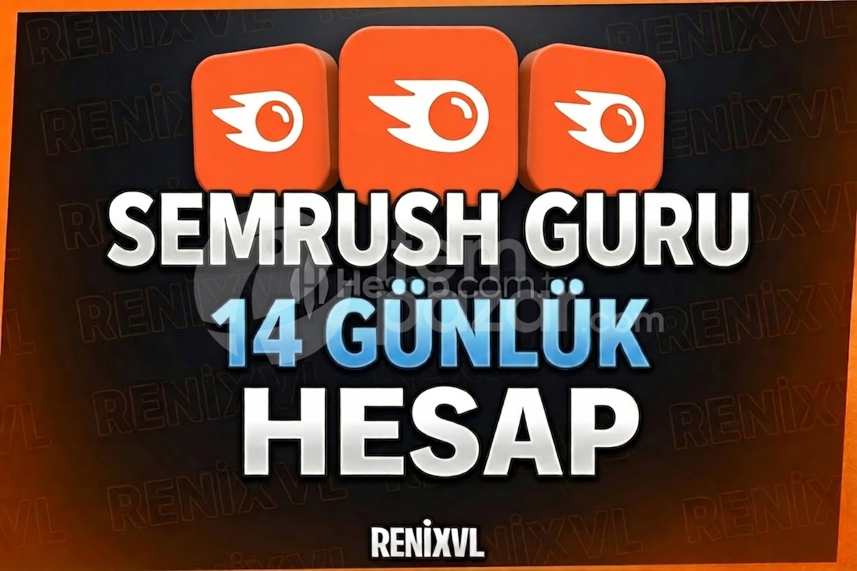 SEMRUSH GURU 14 GÜNLÜK KİŞİSEL HESAP