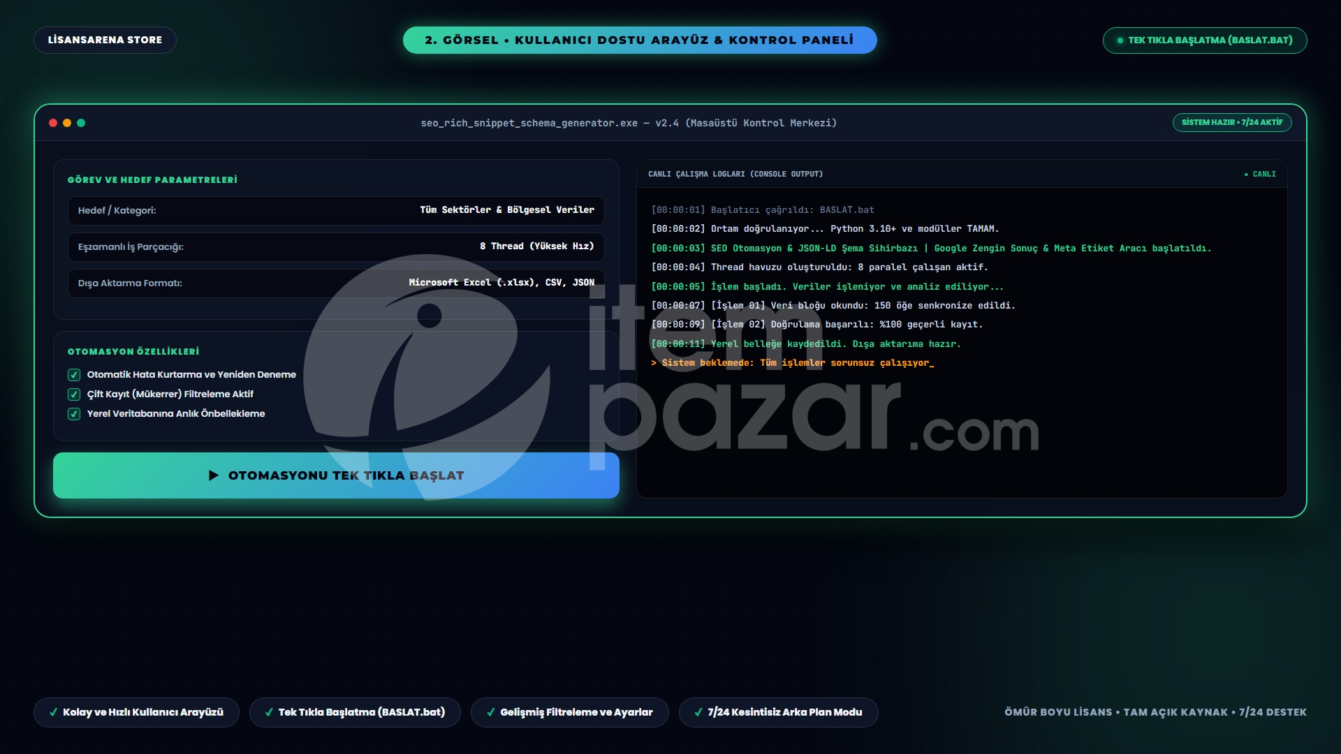 SEO Otomasyon ve JSON-LD Şema Sihirbazı - Goog
