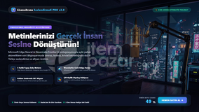 SeslendirmeX Pro | Yapay Zeka Türkçe Ses Motoru