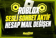 ⭐️Sesli Sohbet Aktif Hesap 