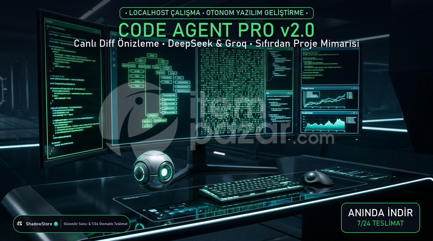 ShadowStore Code Agent Pro v2 Otonom AI Kodlama