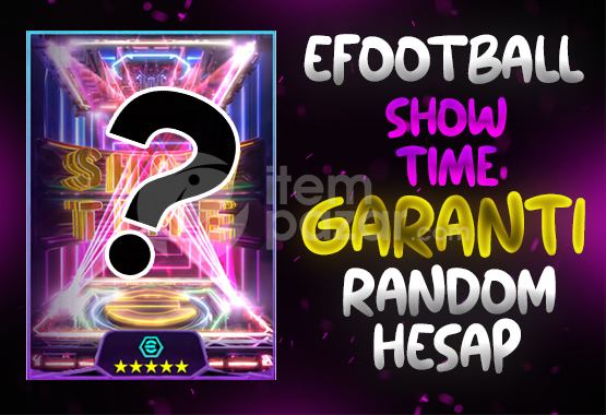 ( SHOW TİME ) Efootball Random Hesap