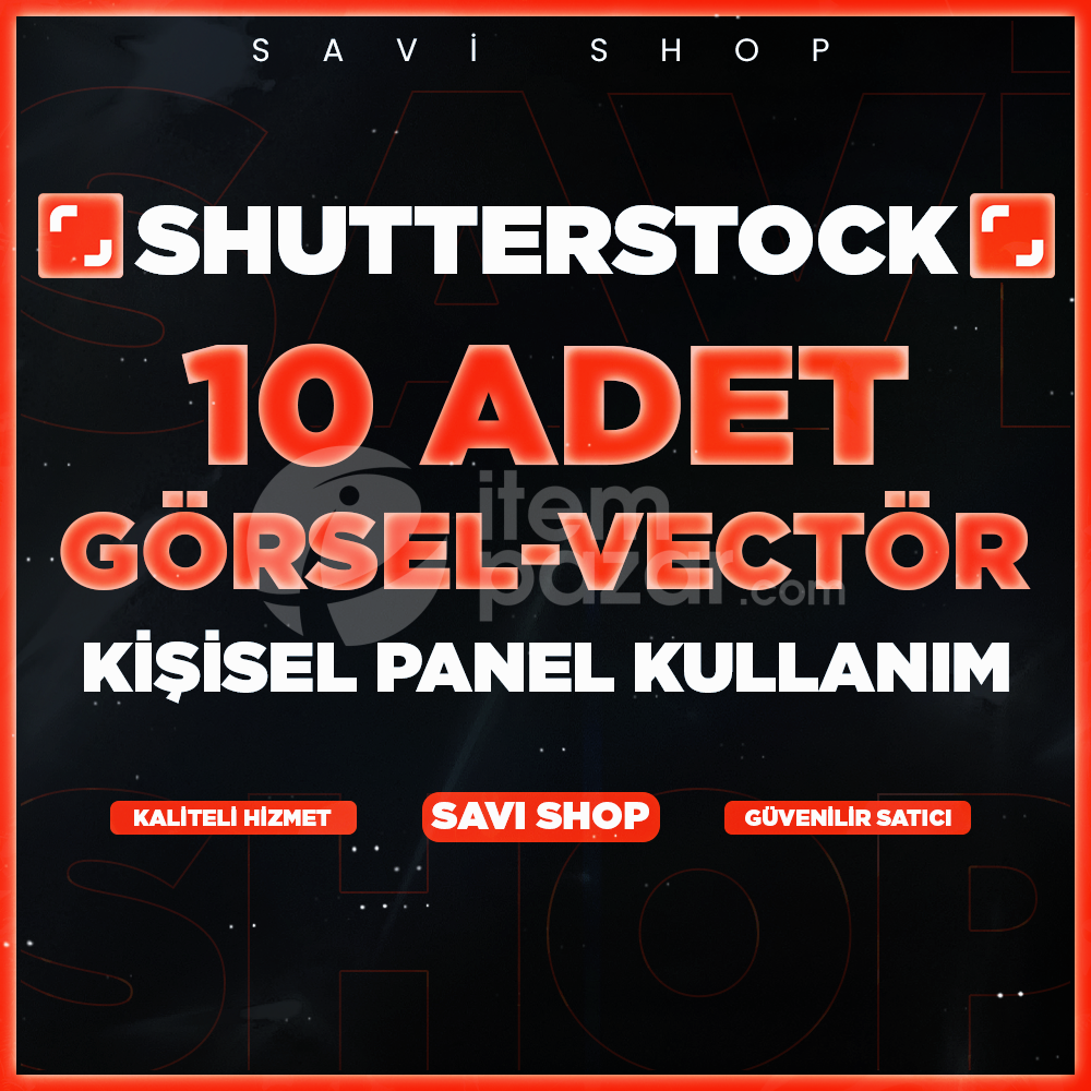 SHUTTERSTOCK 10 ADET GÖRSEL-VEKTÖR
