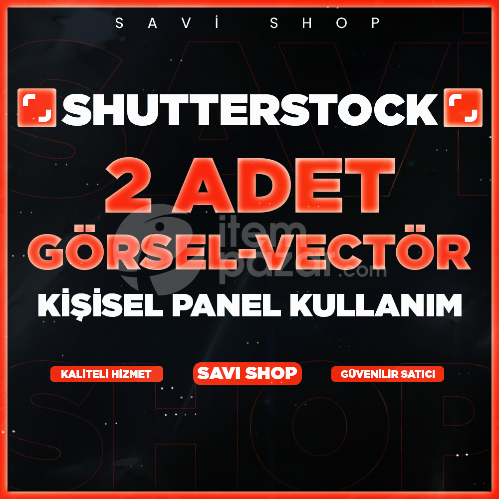 SHUTTERSTOCK 2 ADET GÖRSEL-VEKTÖR