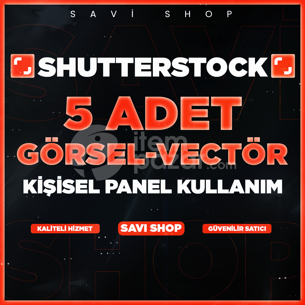 SHUTTERSTOCK 5 ADET GÖRSEL-VEKTÖR