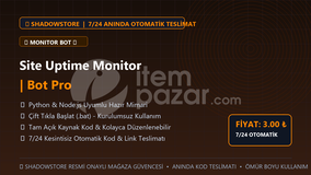 Site Uptime Monitor | Bot Pro | #064