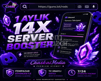⭐SITENIN EN IYISI | 14X SERVER BOOSTER 1 MONTH