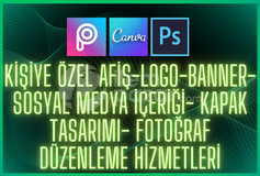 SIZE OZEL LOGO AFİŞ BANNER FOTOĞRAF EDİT