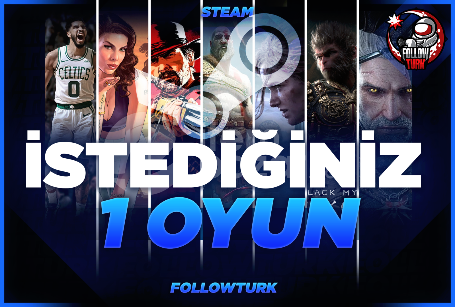 7/24 OTO SİZİN SEÇTİĞİNİZ 1 OYUN + GARANTİ