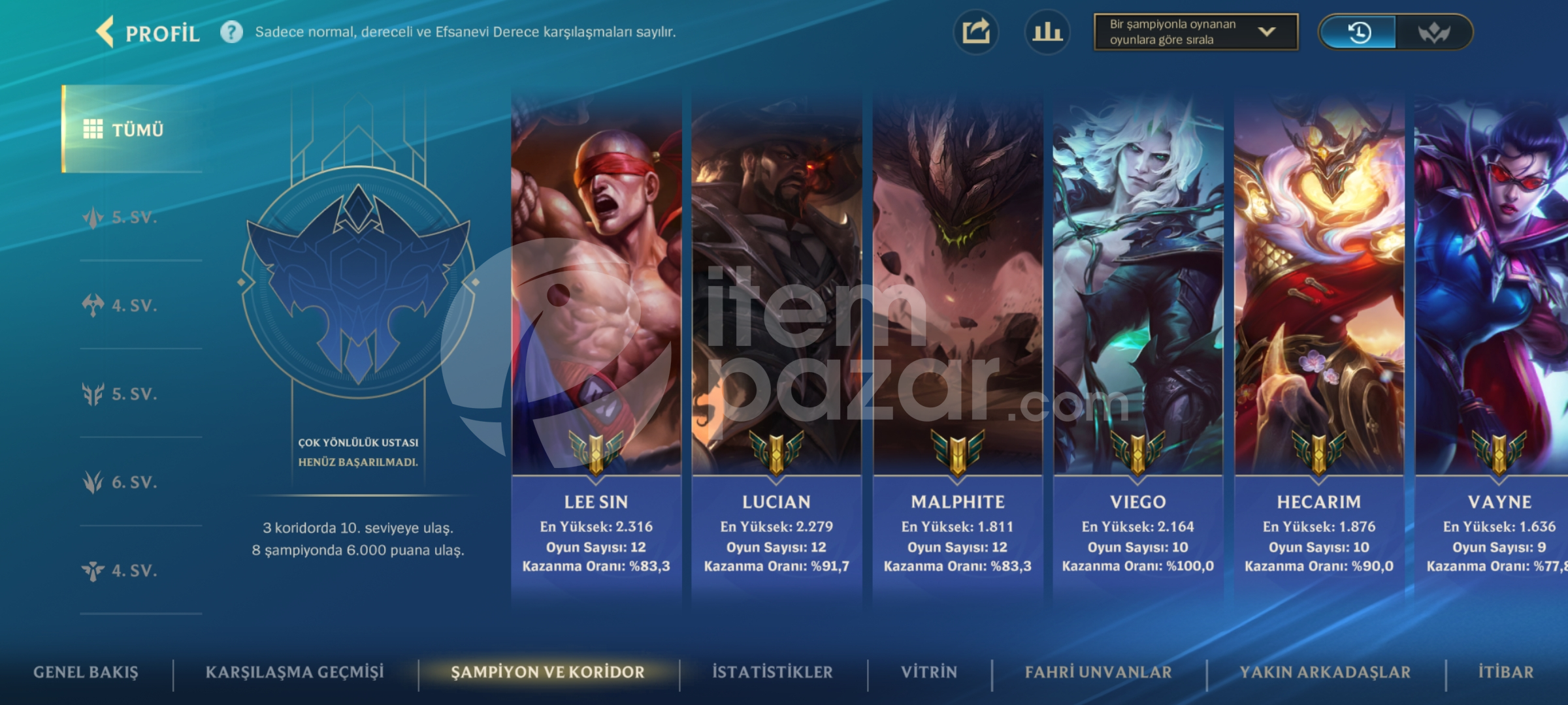 SMURF GRANDMASTER KAÇMAZ HESAP!!!