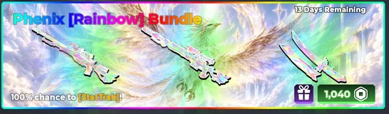 Sniper Arena Phenix Rainbow Bundle